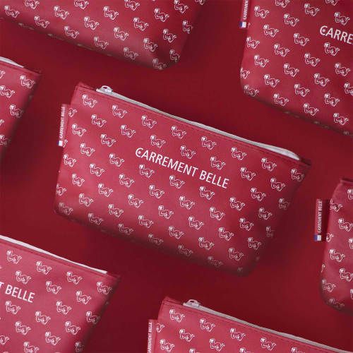 Marsala toilet bag