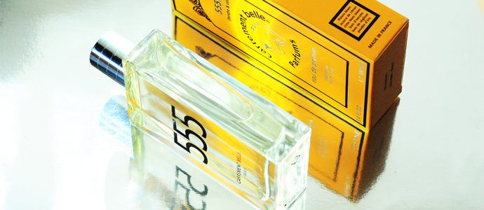 A mysterious and sensual eau de parfum with 555